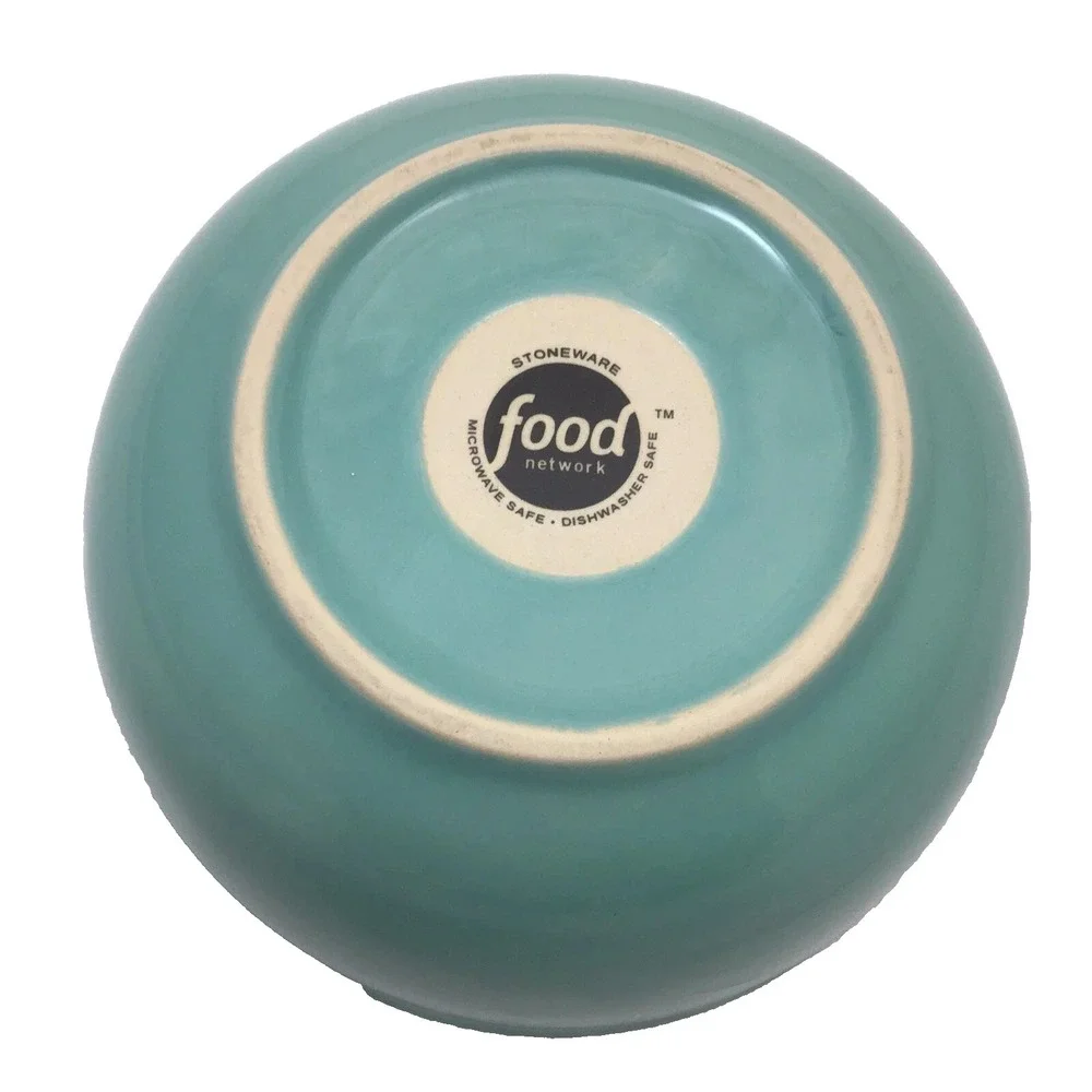 Food Network Fontina Aqua‎ Soup Cereal Bowl